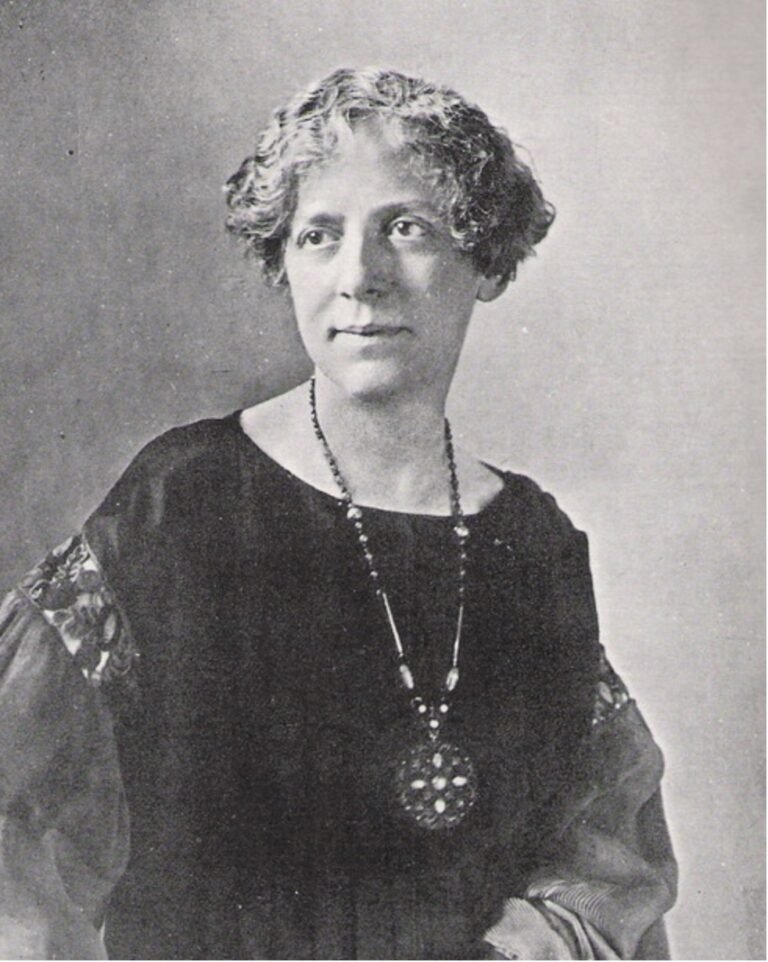 Retrato de Pearl Lenore Curran, médium de Patience Worth