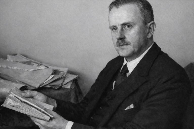 Retrato de Thomas Mann em 1922